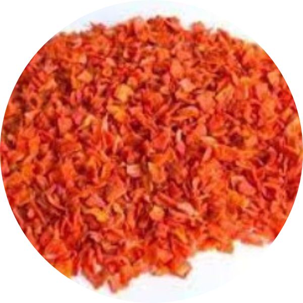 DEHYDRATED CARROT FLAKES