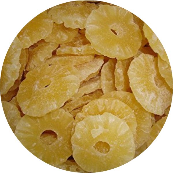DEHYDRATED PINEAPPLE SLICES