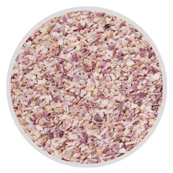 DEHYDRATED PINK ONION MINCED